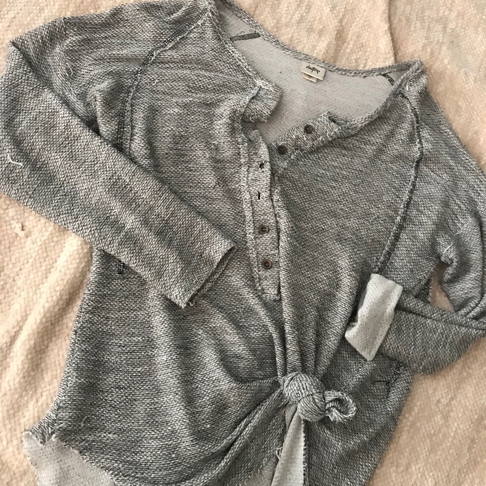 Daytrip Distressed Long Sleeve